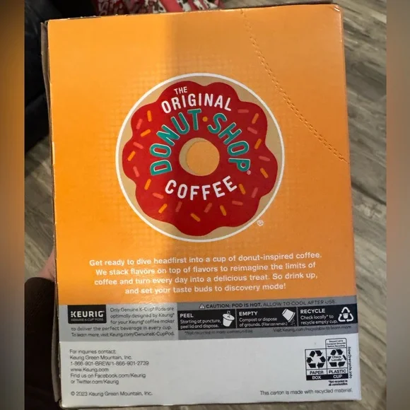 The Original Donut Shop Coffee-Caramel Apple Pie ( Keurig) - Limited Edition - Picture 2 of 3